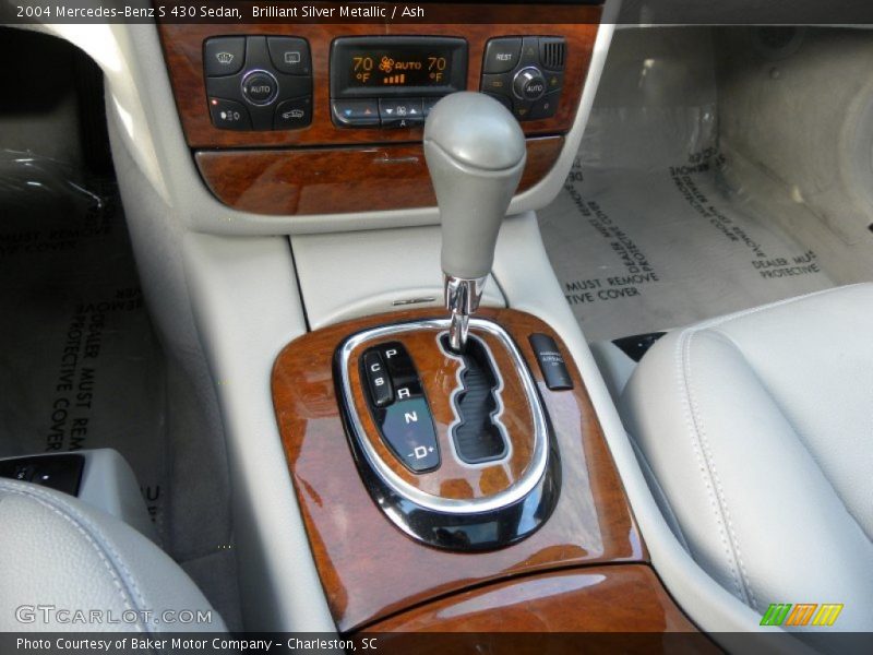 Brilliant Silver Metallic / Ash 2004 Mercedes-Benz S 430 Sedan