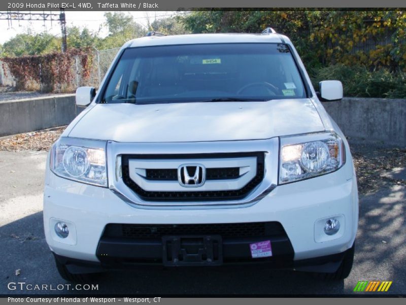 Taffeta White / Black 2009 Honda Pilot EX-L 4WD