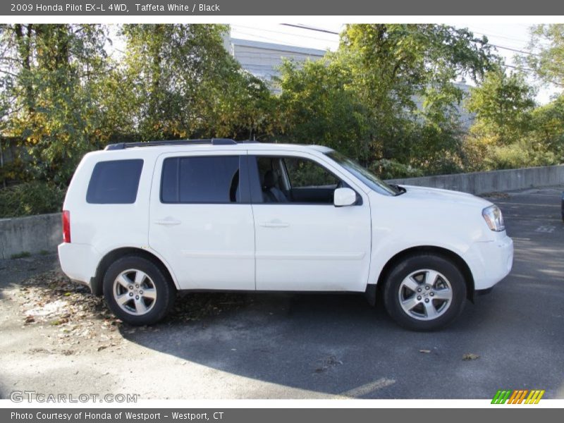 Taffeta White / Black 2009 Honda Pilot EX-L 4WD