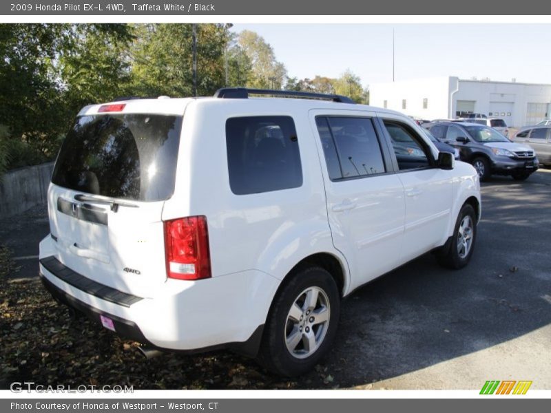 Taffeta White / Black 2009 Honda Pilot EX-L 4WD