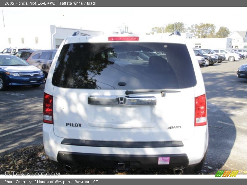 Taffeta White / Black 2009 Honda Pilot EX-L 4WD