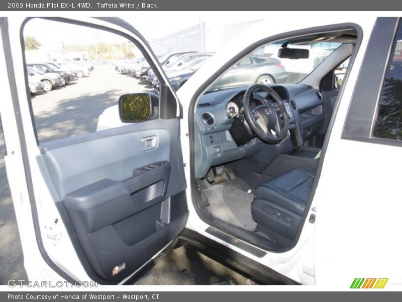 Taffeta White / Black 2009 Honda Pilot EX-L 4WD
