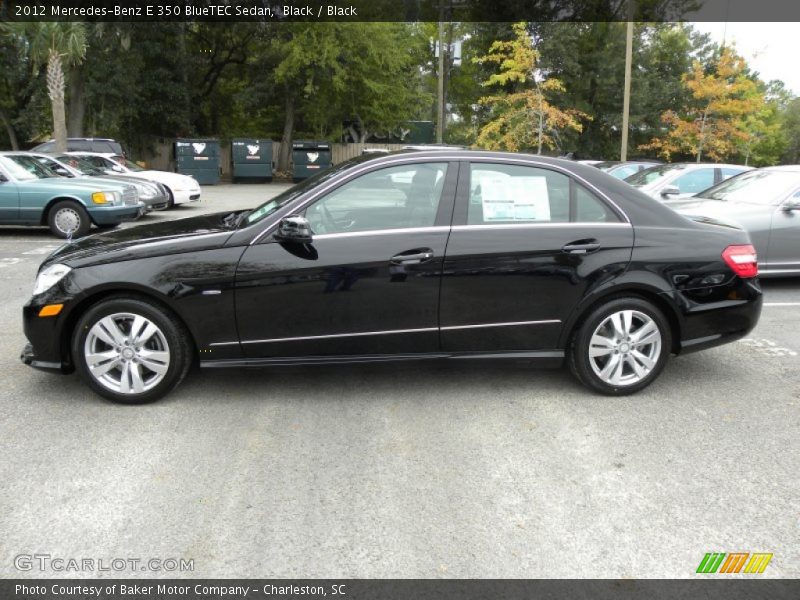  2012 E 350 BlueTEC Sedan Black