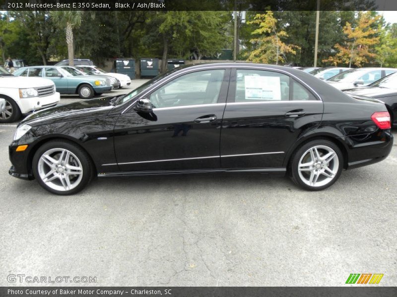 Black / Ash/Black 2012 Mercedes-Benz E 350 Sedan