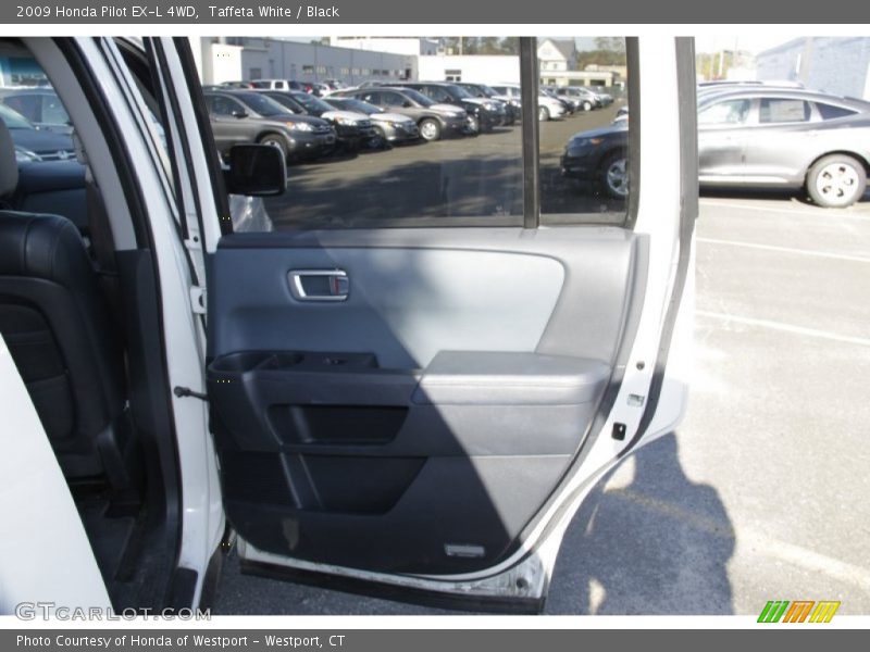 Taffeta White / Black 2009 Honda Pilot EX-L 4WD