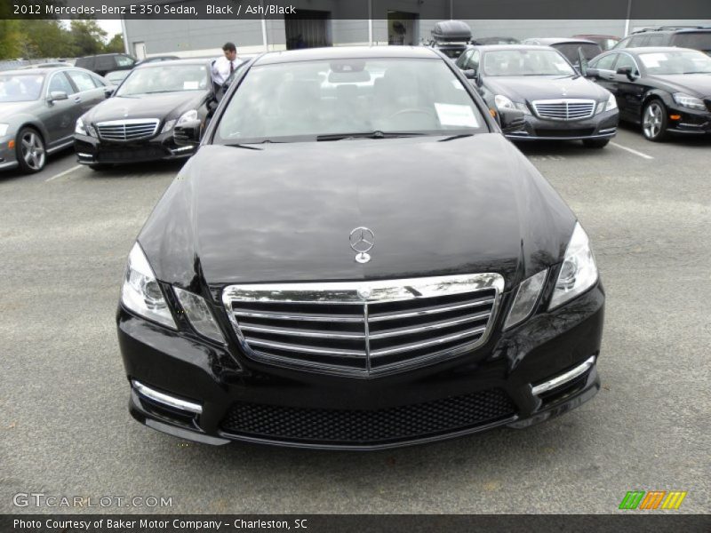Black / Ash/Black 2012 Mercedes-Benz E 350 Sedan