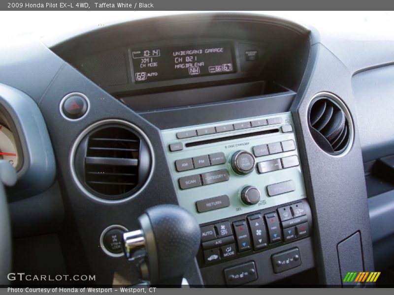 Taffeta White / Black 2009 Honda Pilot EX-L 4WD