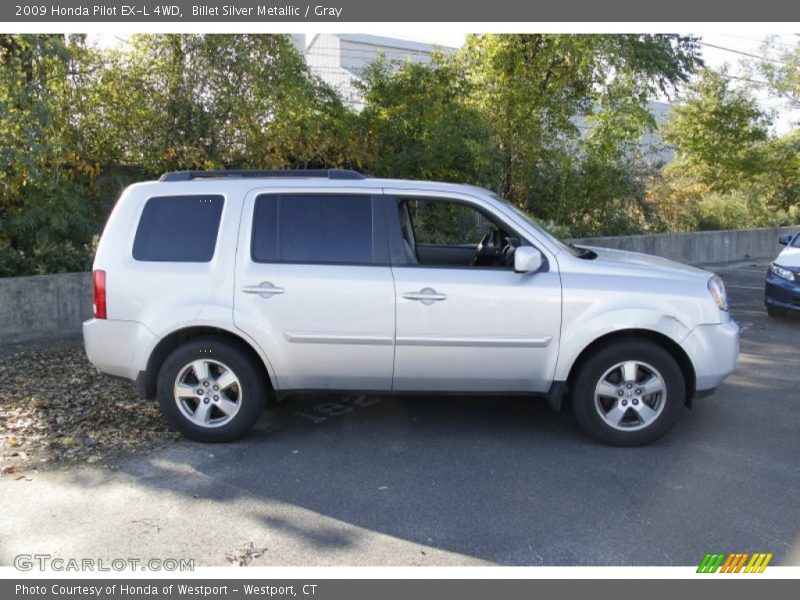 Billet Silver Metallic / Gray 2009 Honda Pilot EX-L 4WD