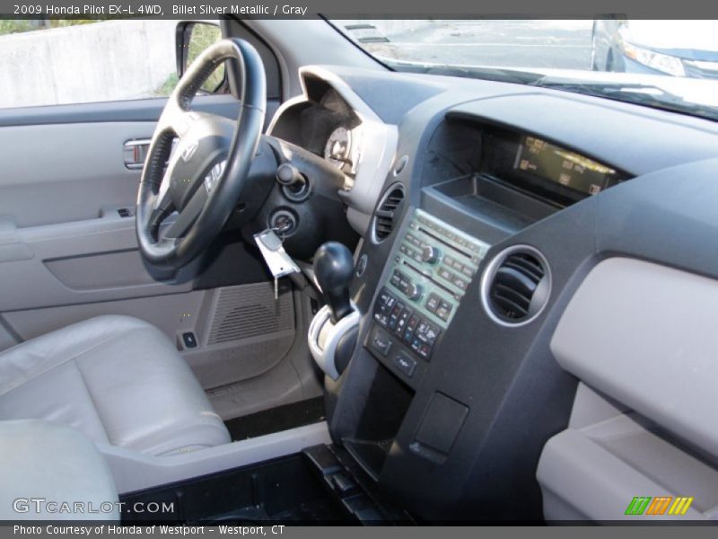 Billet Silver Metallic / Gray 2009 Honda Pilot EX-L 4WD