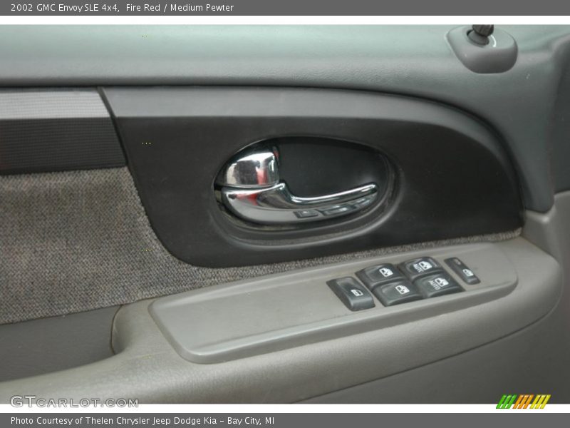 Fire Red / Medium Pewter 2002 GMC Envoy SLE 4x4