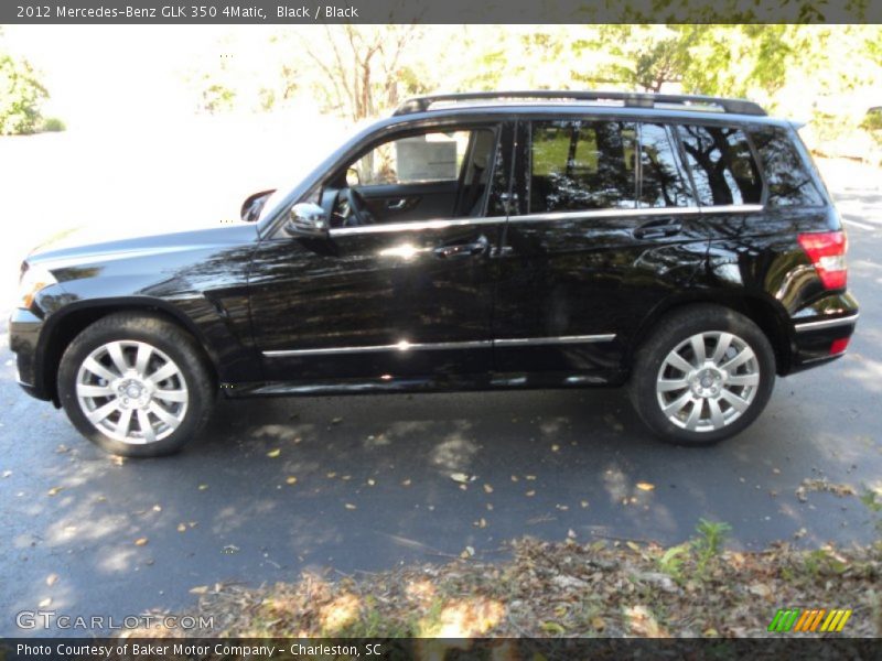 Black / Black 2012 Mercedes-Benz GLK 350 4Matic