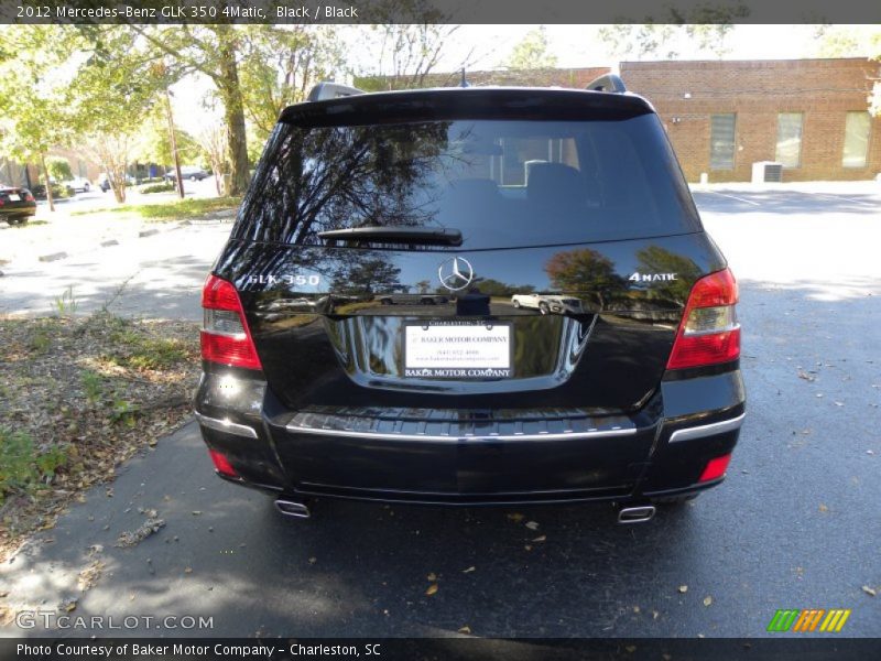 Black / Black 2012 Mercedes-Benz GLK 350 4Matic