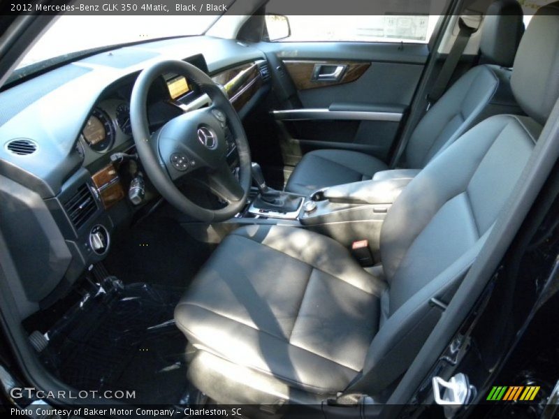 Black / Black 2012 Mercedes-Benz GLK 350 4Matic