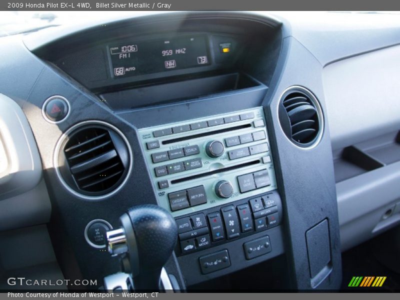 Billet Silver Metallic / Gray 2009 Honda Pilot EX-L 4WD