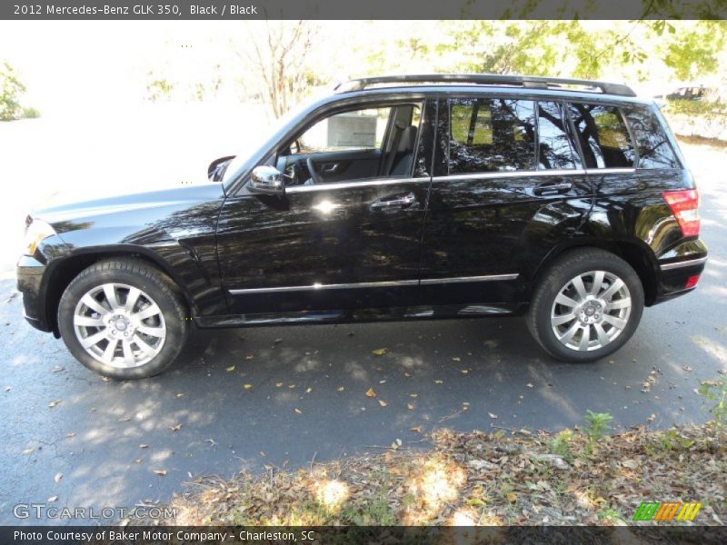 Black / Black 2012 Mercedes-Benz GLK 350