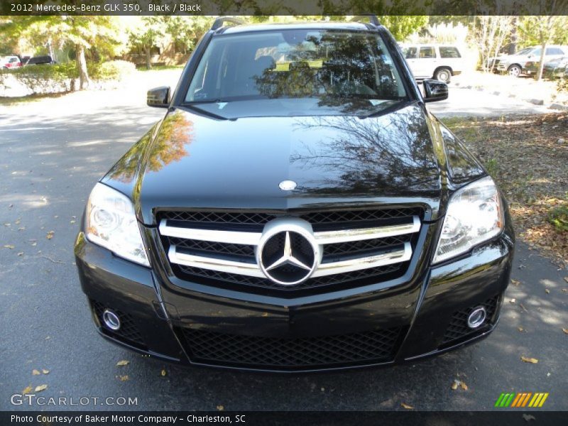 Black / Black 2012 Mercedes-Benz GLK 350