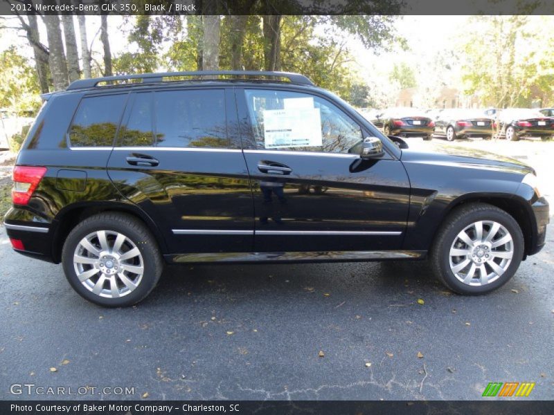 Black / Black 2012 Mercedes-Benz GLK 350