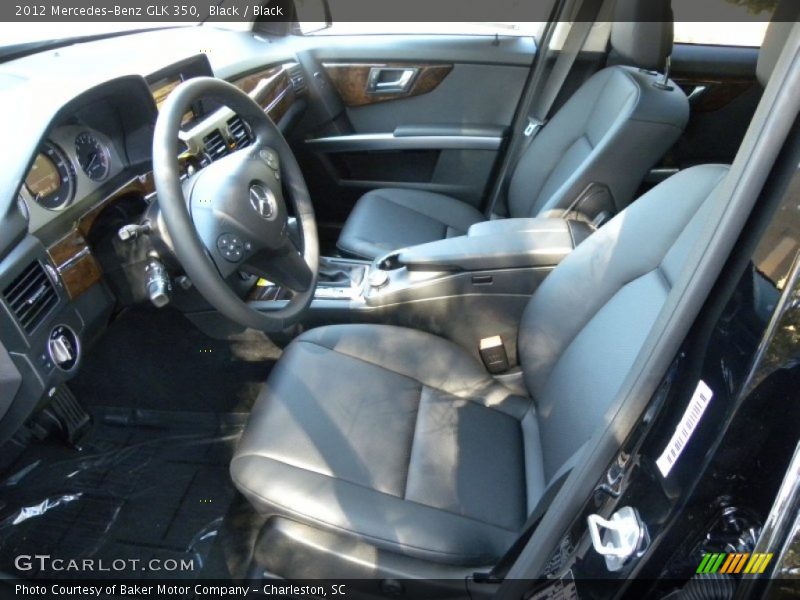 Black / Black 2012 Mercedes-Benz GLK 350