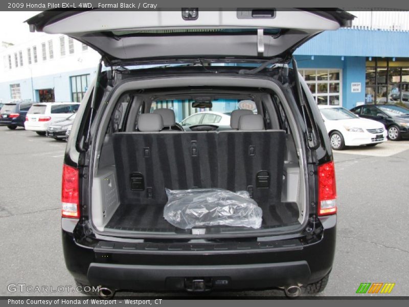 Formal Black / Gray 2009 Honda Pilot EX-L 4WD