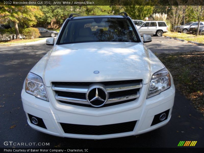 Arctic White / Almond/Black 2012 Mercedes-Benz GLK 350