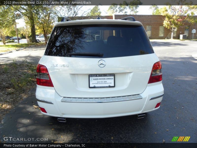 Arctic White / Almond/Black 2012 Mercedes-Benz GLK 350