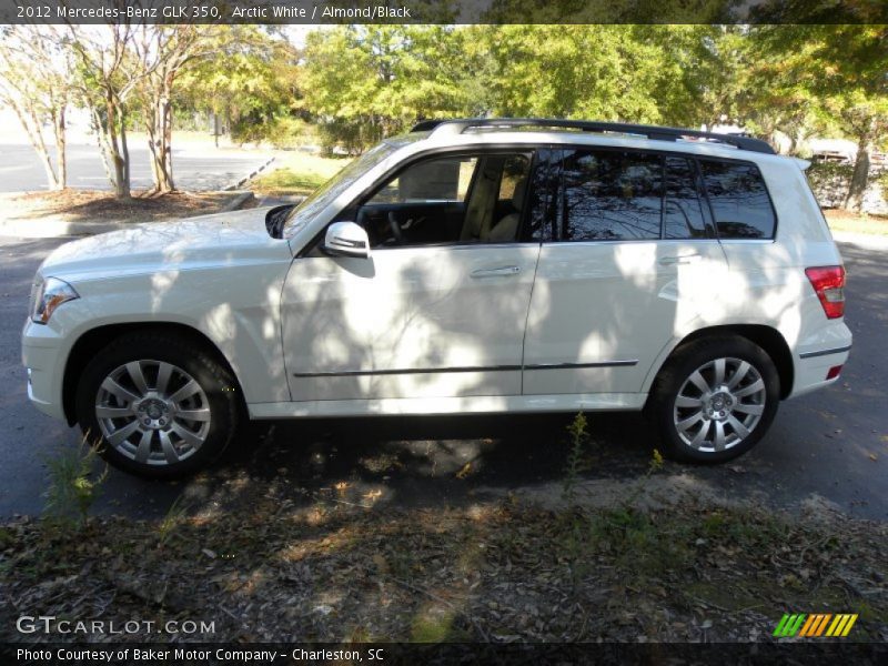 Arctic White / Almond/Black 2012 Mercedes-Benz GLK 350