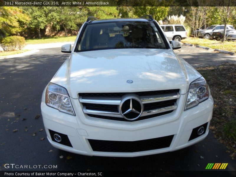 Arctic White / Almond/Black 2012 Mercedes-Benz GLK 350