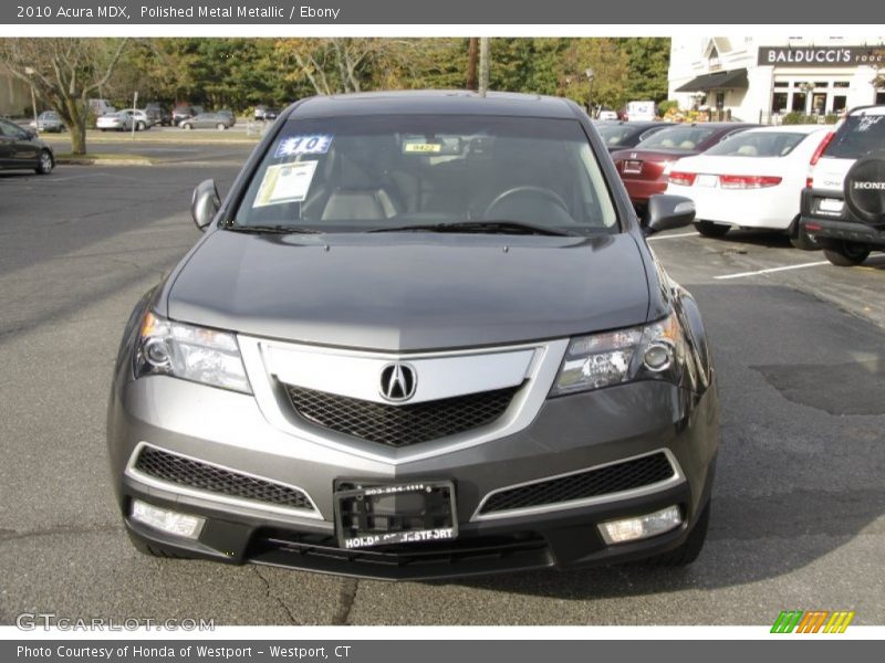 Polished Metal Metallic / Ebony 2010 Acura MDX