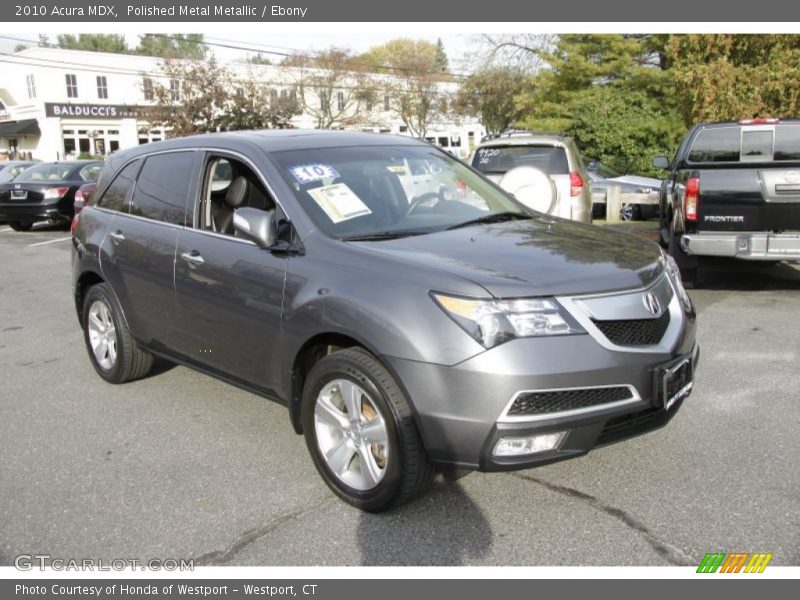 Polished Metal Metallic / Ebony 2010 Acura MDX