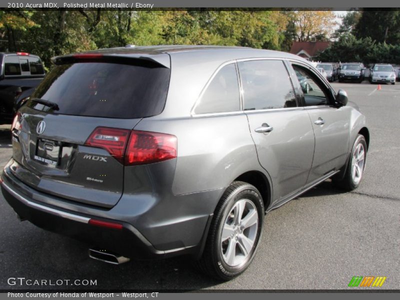 Polished Metal Metallic / Ebony 2010 Acura MDX