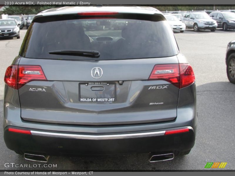 Polished Metal Metallic / Ebony 2010 Acura MDX
