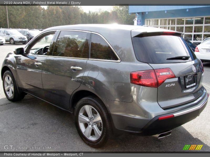 Polished Metal Metallic / Ebony 2010 Acura MDX