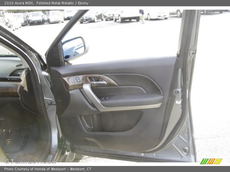 Polished Metal Metallic / Ebony 2010 Acura MDX