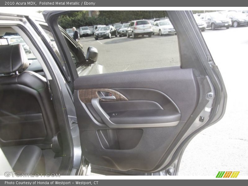 Polished Metal Metallic / Ebony 2010 Acura MDX
