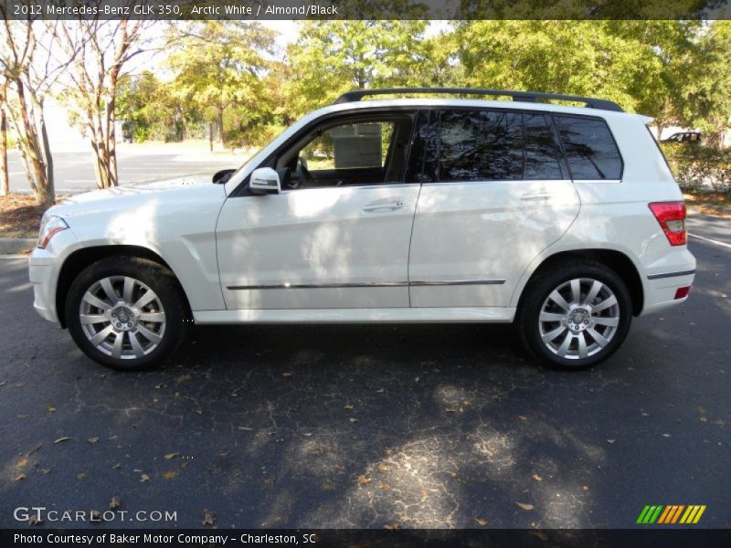 Arctic White / Almond/Black 2012 Mercedes-Benz GLK 350