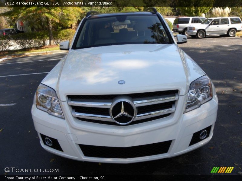Arctic White / Almond/Black 2012 Mercedes-Benz GLK 350
