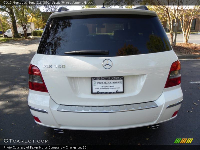 Arctic White / Almond/Black 2012 Mercedes-Benz GLK 350
