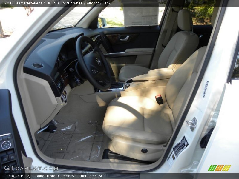 Arctic White / Almond/Black 2012 Mercedes-Benz GLK 350