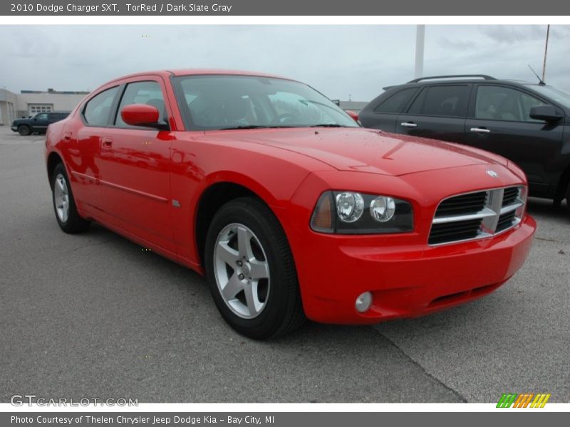 TorRed / Dark Slate Gray 2010 Dodge Charger SXT