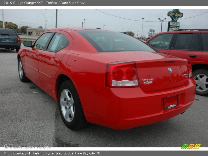 TorRed / Dark Slate Gray 2010 Dodge Charger SXT