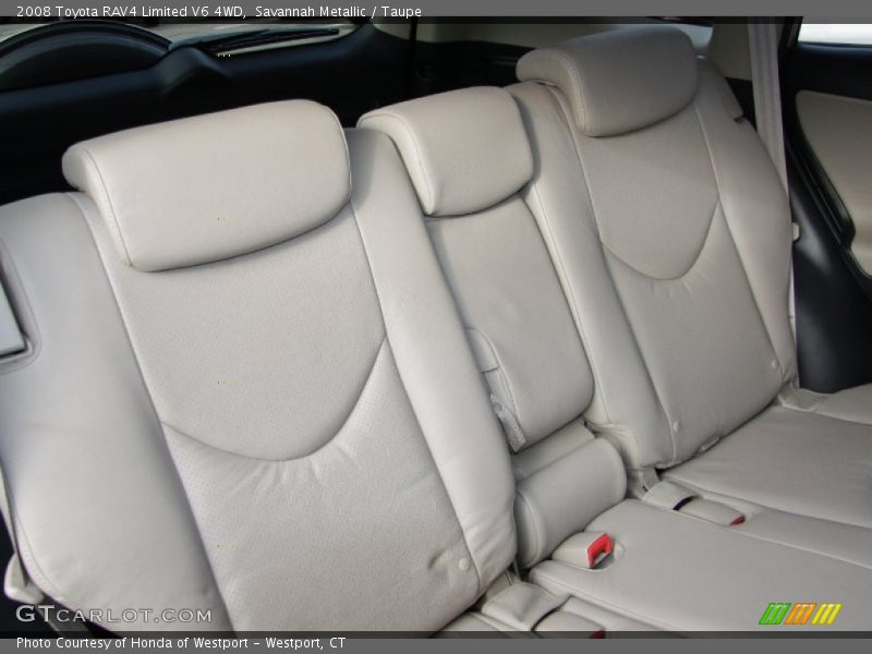 Savannah Metallic / Taupe 2008 Toyota RAV4 Limited V6 4WD