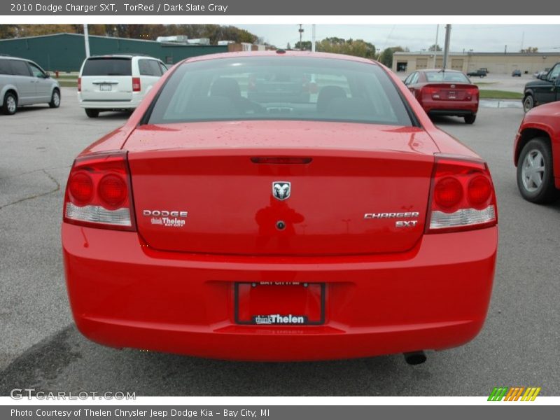 TorRed / Dark Slate Gray 2010 Dodge Charger SXT