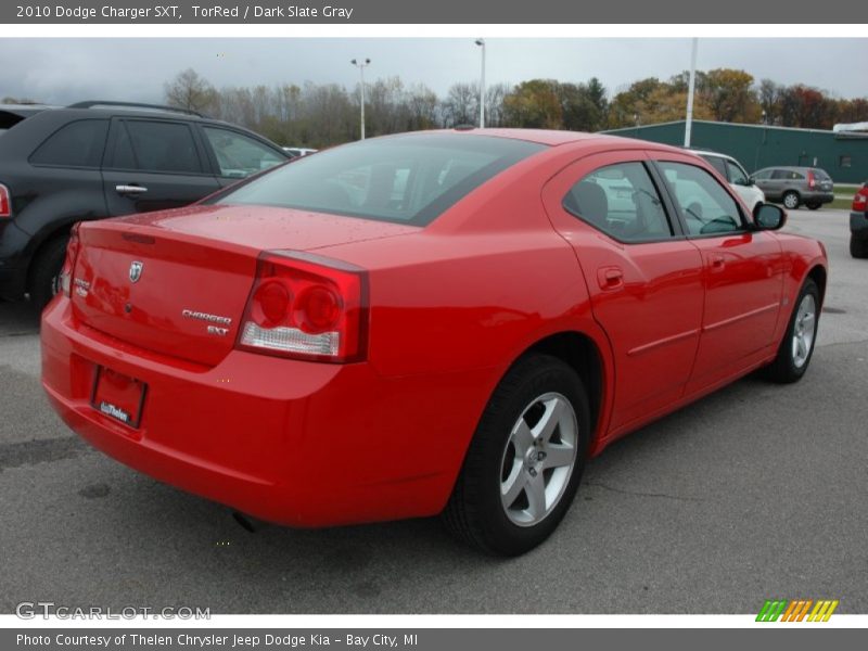 TorRed / Dark Slate Gray 2010 Dodge Charger SXT