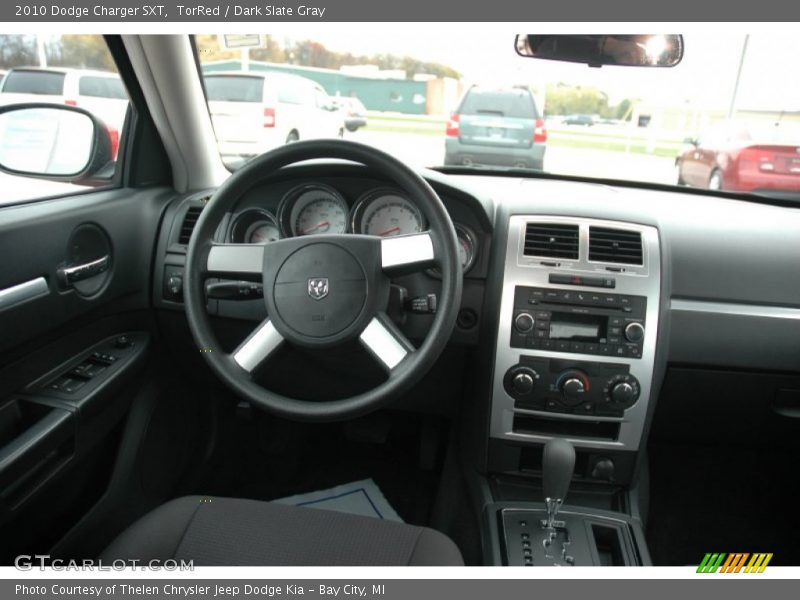 TorRed / Dark Slate Gray 2010 Dodge Charger SXT