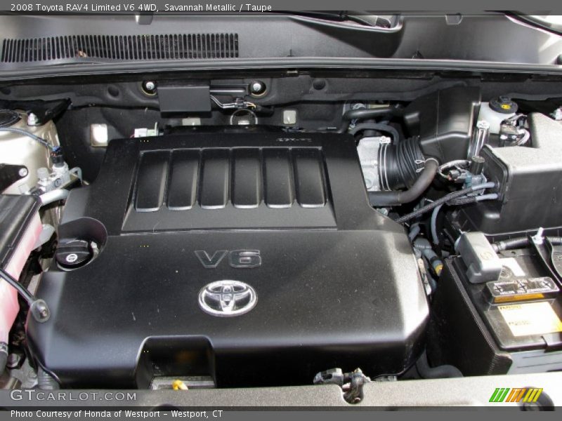 Savannah Metallic / Taupe 2008 Toyota RAV4 Limited V6 4WD