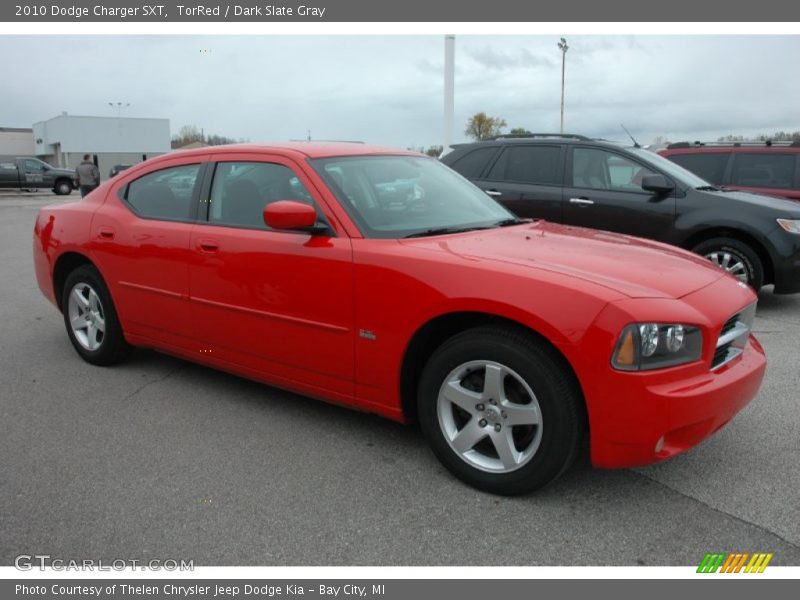 TorRed / Dark Slate Gray 2010 Dodge Charger SXT