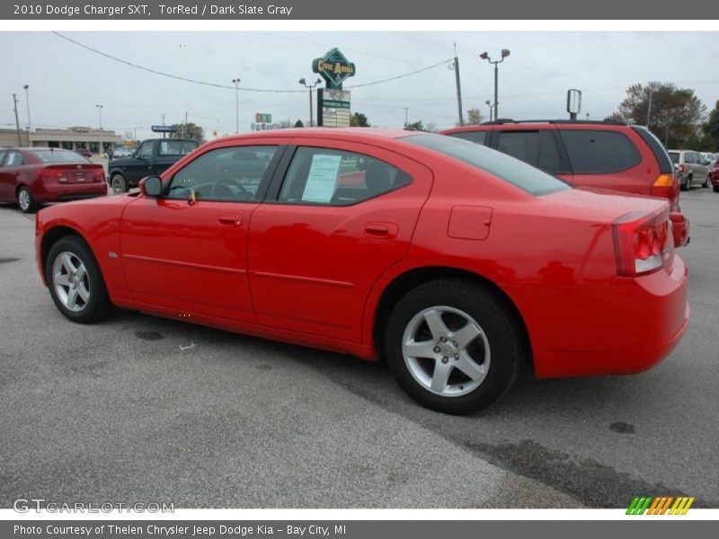 TorRed / Dark Slate Gray 2010 Dodge Charger SXT