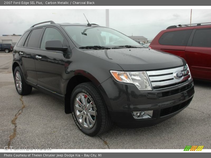 Carbon Metallic / Charcoal Black 2007 Ford Edge SEL Plus