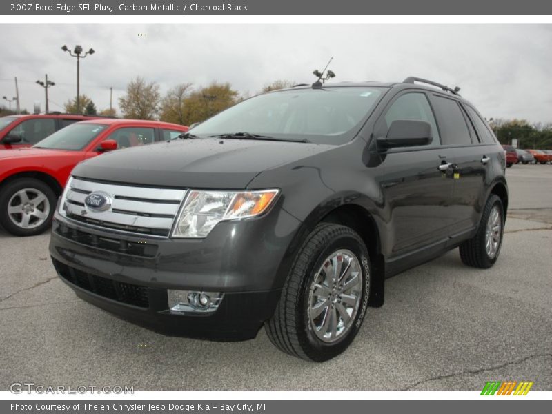 Carbon Metallic / Charcoal Black 2007 Ford Edge SEL Plus