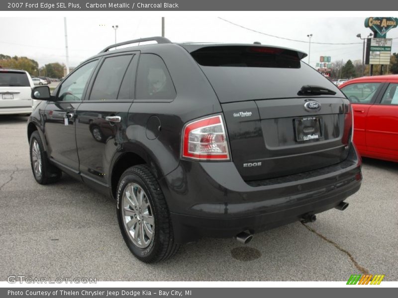 Carbon Metallic / Charcoal Black 2007 Ford Edge SEL Plus